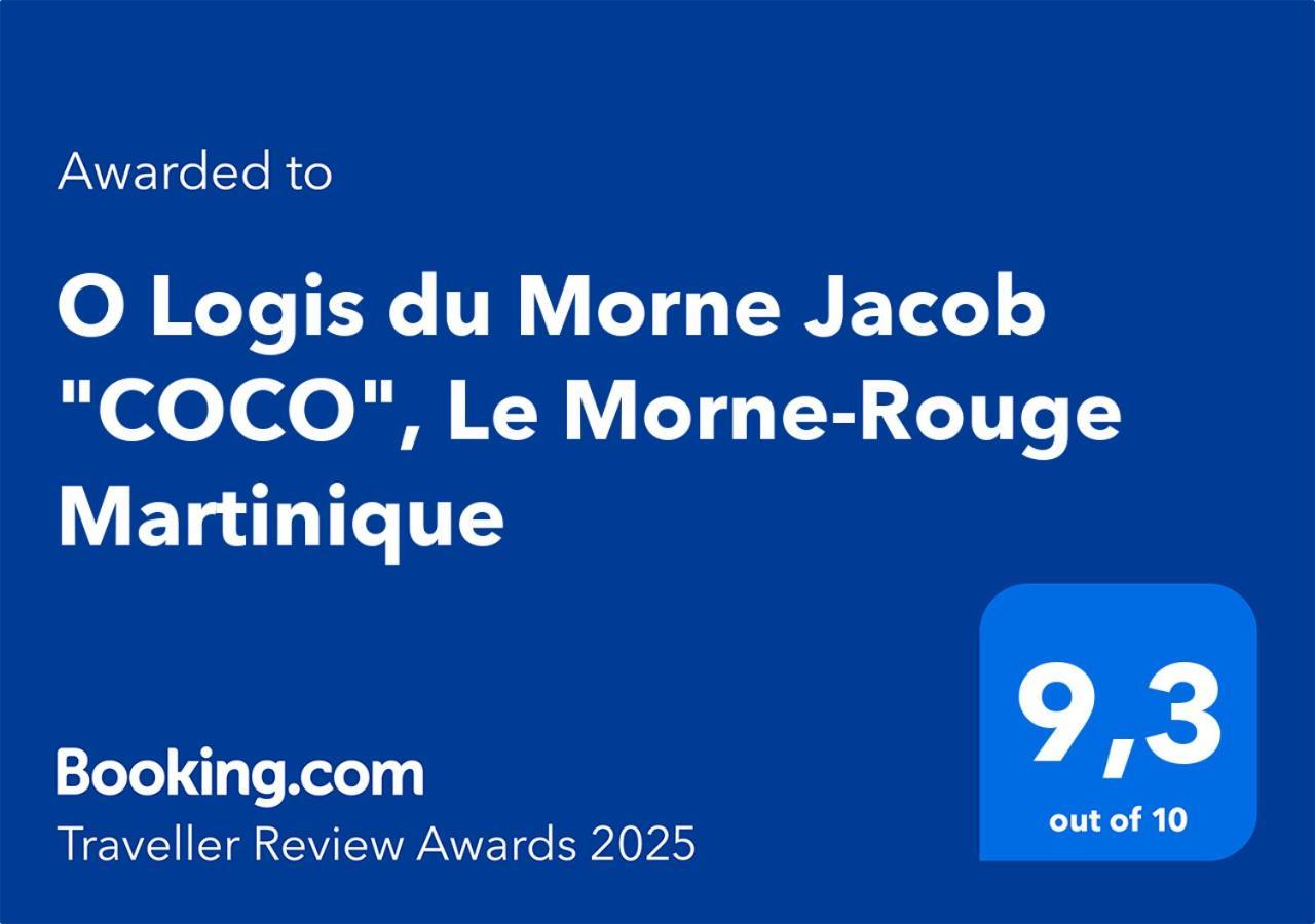 Ferienwohnung O Logis Du Morne Jacob "Coco", Le Morne-Rouge Martinique Exterior foto